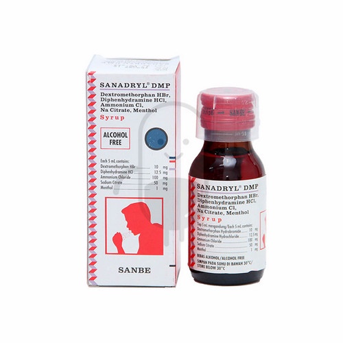 Sanadryl Dmp Sirup 60 Ml