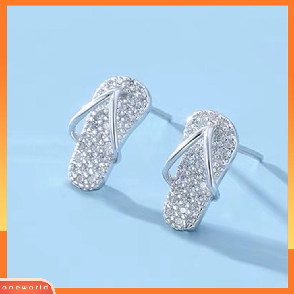 [WOD] Anting Kreatif Gaya Alloy Lucu Berbentuk Slop Wanita Ear Studs Untuk Wanita