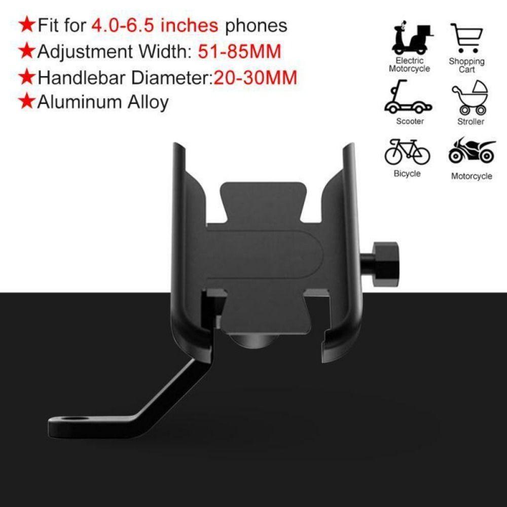 R-FLOWER Sepeda Phone Holder Stang Motor Tahan Lama Aluminium Alloy MTB Jalan