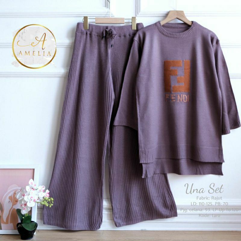 UNA SET Rajut ORI AMELIA