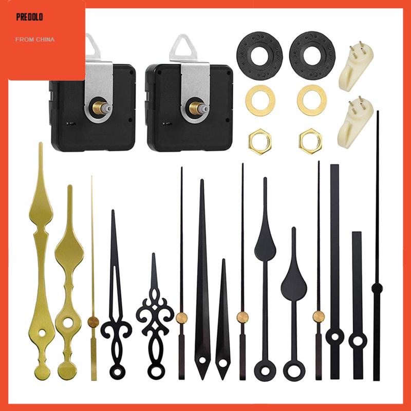[Predolo] Jam Tangan Mekanisme Poros Panjang Silent Repair Tool Set Mekanisme Jam Dinding