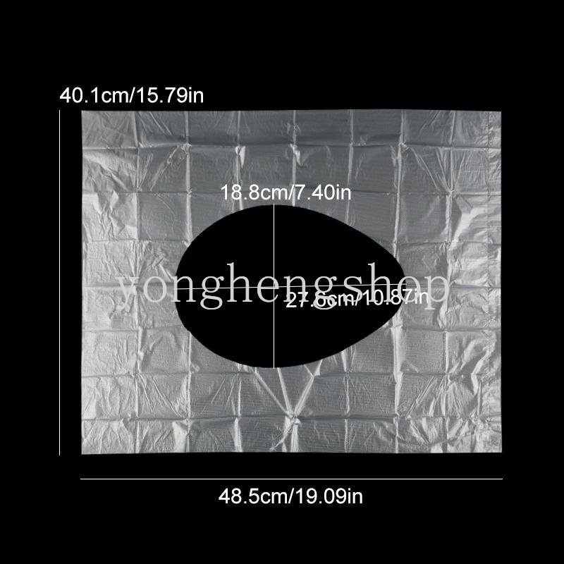 10pcs/set Plastik Sekali Pakai Toilet Mat Cushion Travel Portable Antibakteri Toilet Seat Cover Aksesoris Kamar Mandi Paket Mandiri