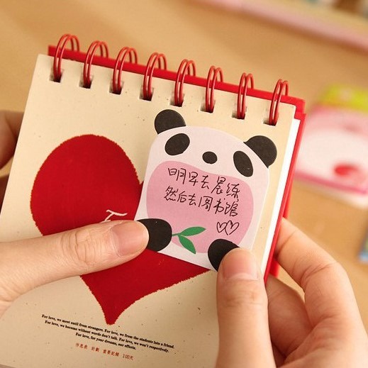 COD SM88 Sticky Notes Motif HewanTempelan Kertas Catatan Memo Note Karakter Animal Mini Book Karakter Binatang Lucu