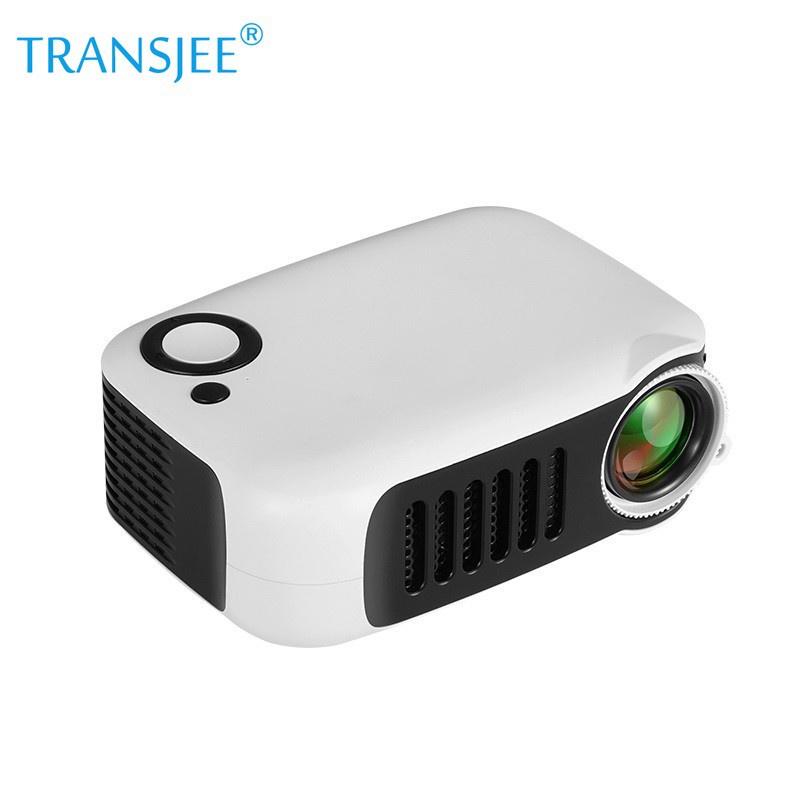 AKN88 - TRANSJEE A2000 - Mini Portable Projector 1000 Lumens - Proyektor Mini