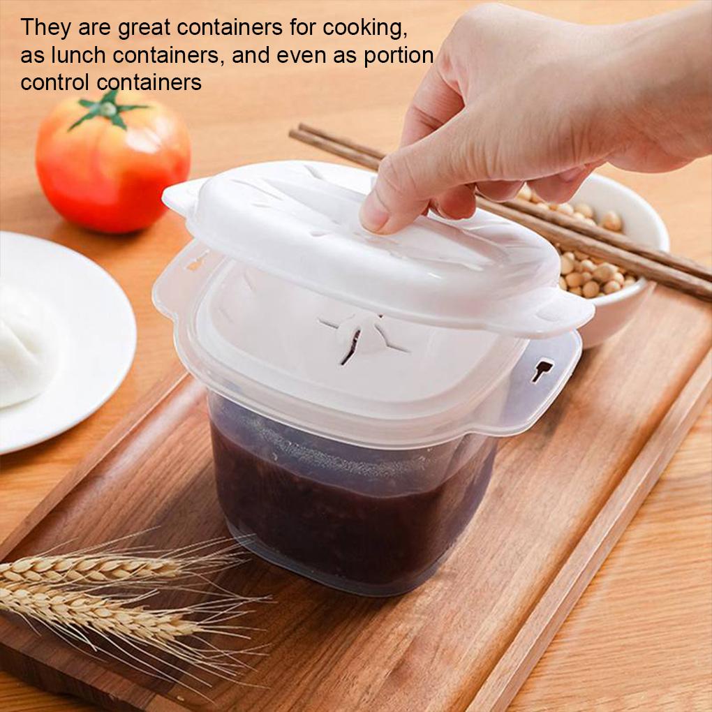 Microwave Rice Cooker Multifungsi Steamer Panas Wadah Sup Bento Kotak Makan Gandum Cereal Organizer Utensils Tools