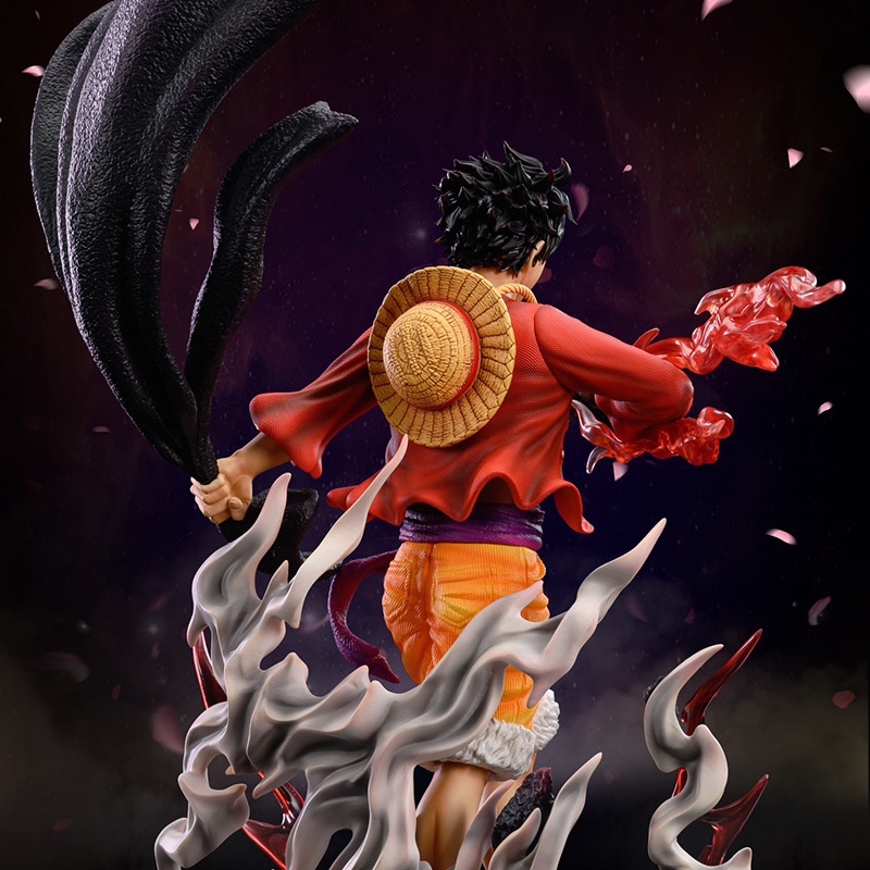 One Piece Ghost Island GK Sakura Monkey D Luffy LX MAX PVC Action Figure Model Patung Mainan Dalam Kotak