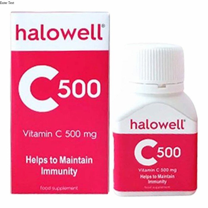 halowell vit c 500mg