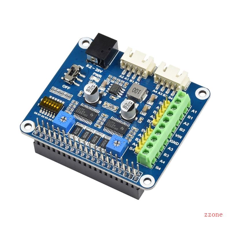 Zzz 3D Printer DRV8825 Stepper Motor Driver Control Panel Board Modul Papan Ekspanding Untuk RaspberryPi 4papan Utama