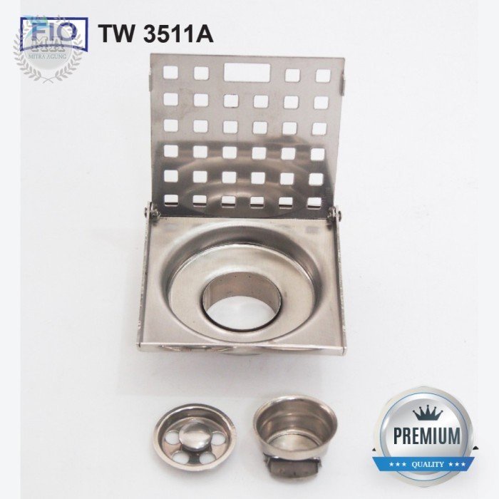 FIORENTINO TW3511A SARINGAN GOT STAINLESS FLOOR DRAIN MESIN CUCI OLS SARINGAN GOT STAINLESS TERMURAH