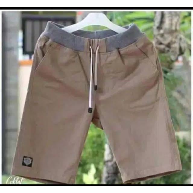 Promo Celana Pendek Pria Surfing Distro Premium Celana Chinos Pendek Pria Dewasa Rip Karet Pinggang