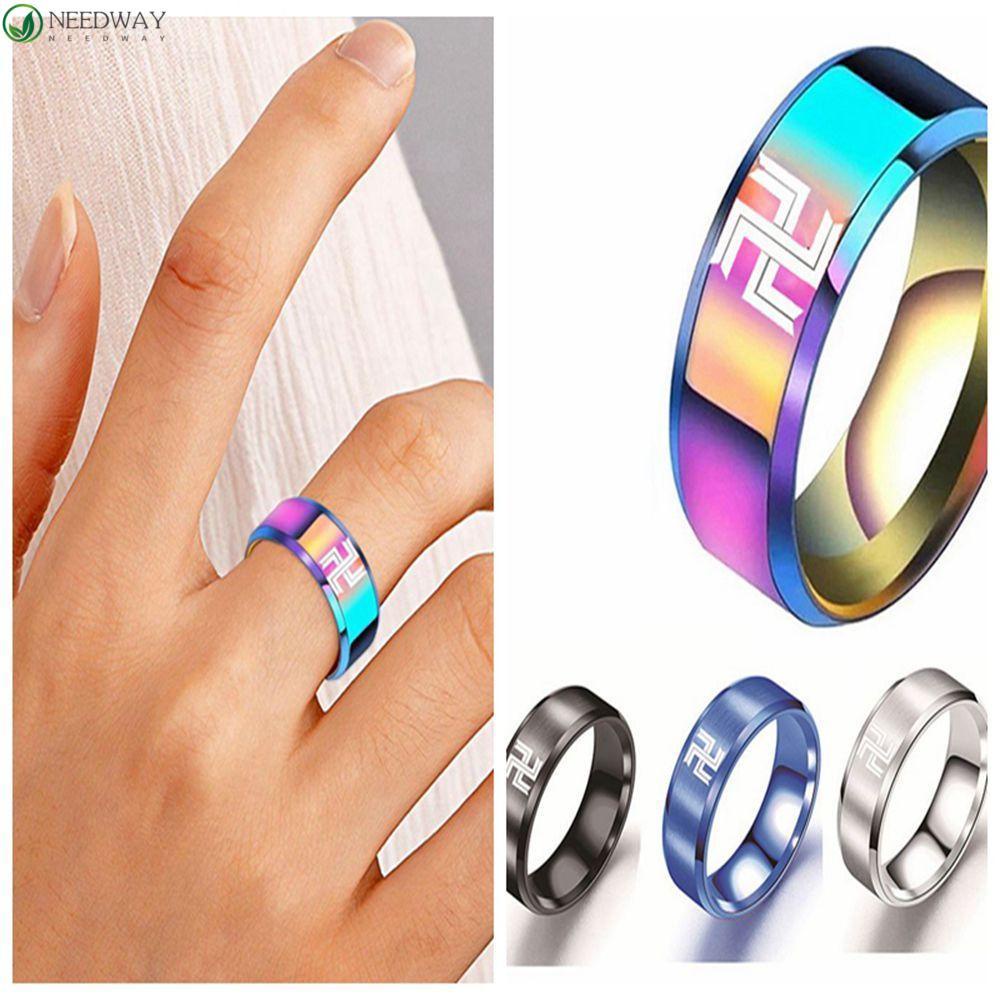 Needway  Fashion Tokyo Revengers Ring Cosplay Prop Steel Ring Manjiro Cosplay Rings Keisuke Ryuguji Sano Manj Takashi Draken Anime Ring Manji Gang Ring/Multicolor