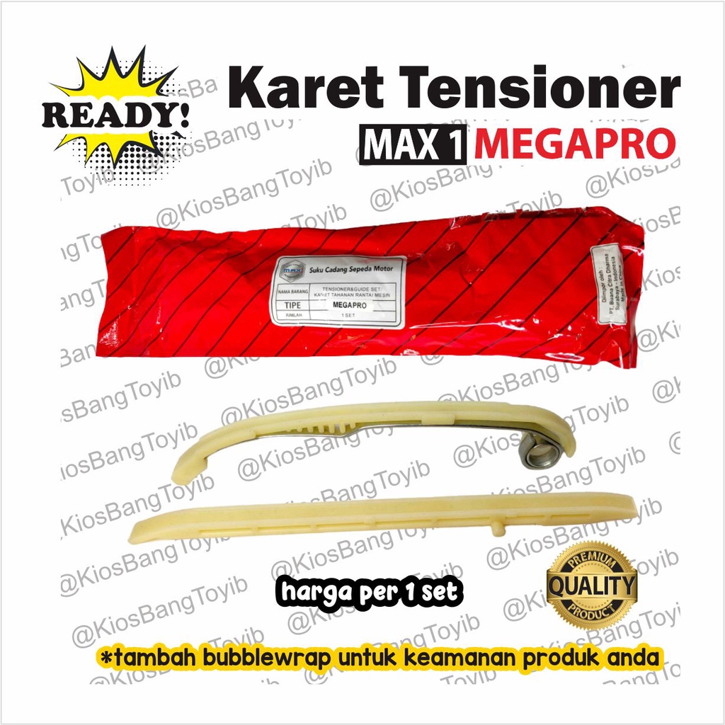 Karet Lidah Bantalan Tensioner Honda MEGAPRO MEGA PRO MONO (Max1)