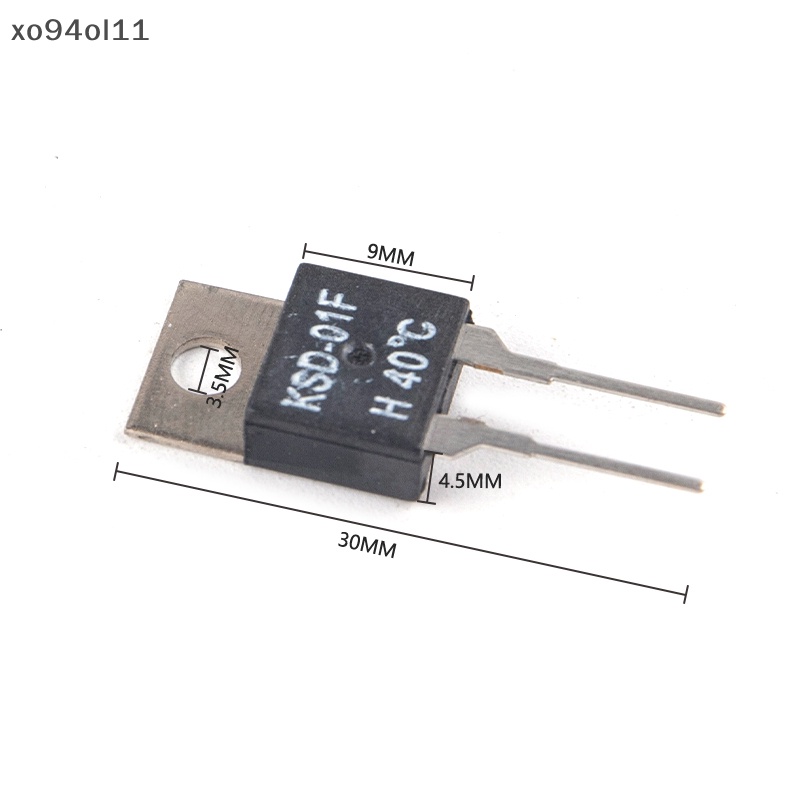 Sepatu XO 20-80℃ Nc Biasa Tertutup NO Normal Open Thermal Switch Termostat Sensor Suhu KSD-01F JUC-31F OL