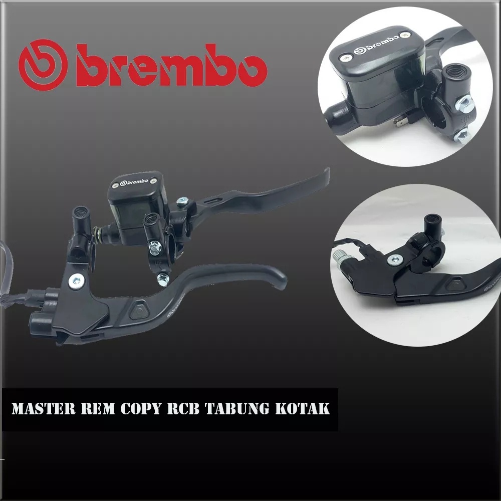 Master Rem Kotak Model MRCB Master Rem oval 14mm master rem brembo Universal Semua Motor