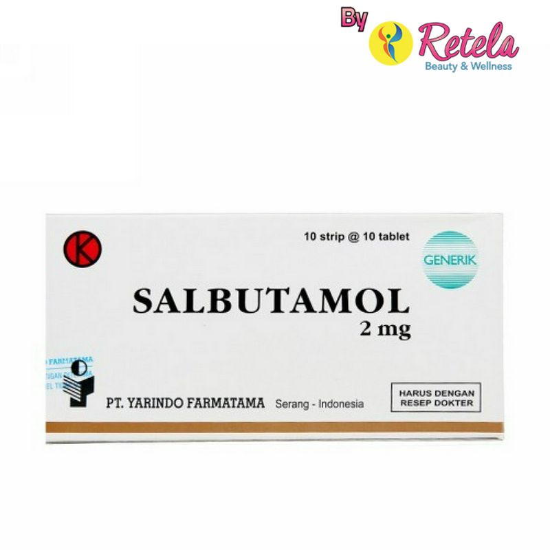 Salbutamol 2mg Tab 10`S[Gen]