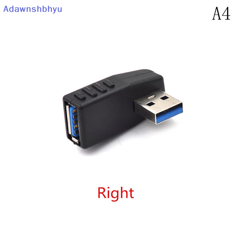 Adhyu USB 3.0 Male to Female Adaptor Siku L Shaped Extension Connector ID