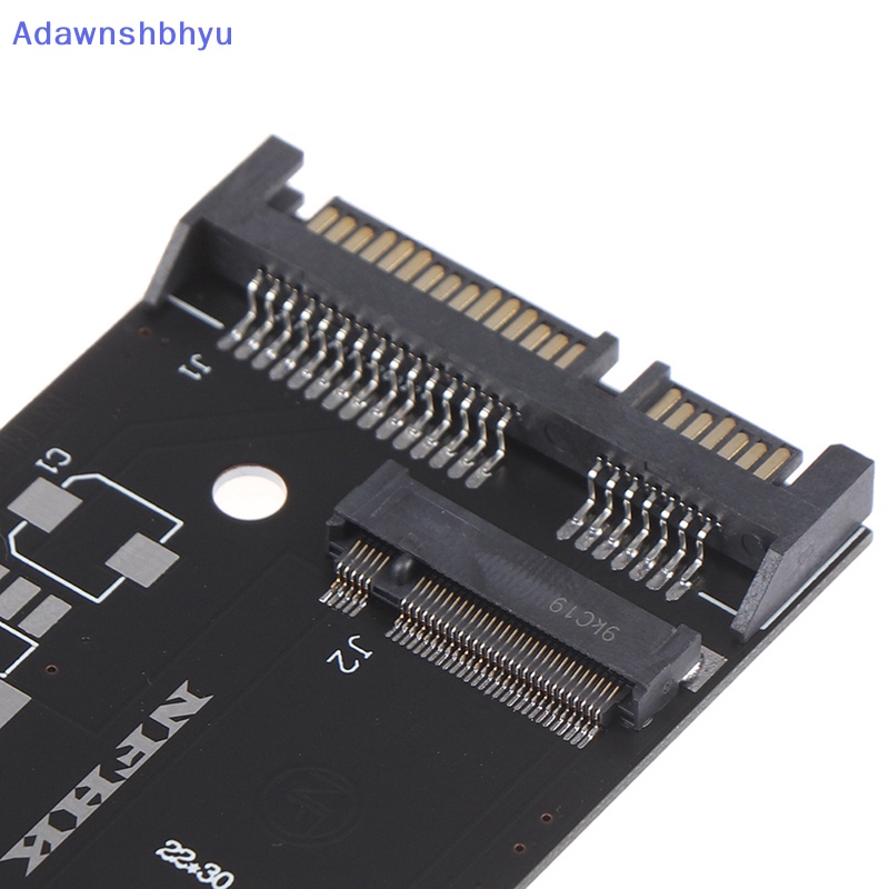 Adhyu B+m Kunci sata m.2 ngff ssd to sata 3naik m.2 to sata adapter Kartu Ekspanding ID