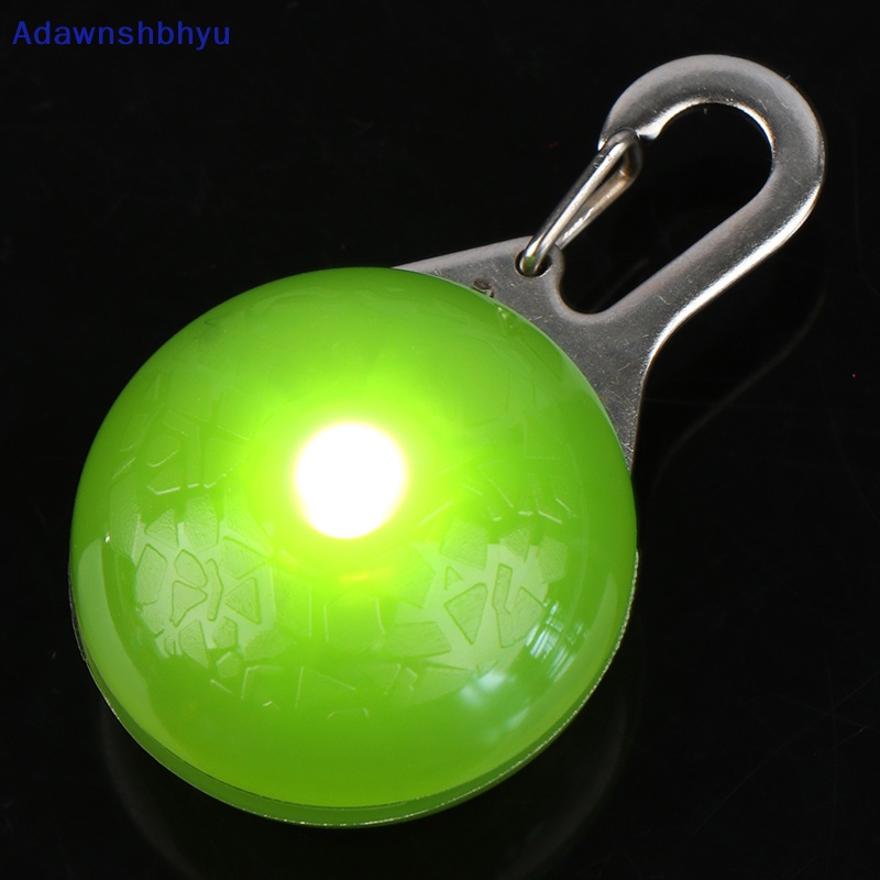 Adhyu Lampu LED Kerah Anjing Clip-On Untuk Keamanan Tahan Air Malam Berjalan Hewan Peliharaan Kucing Anjing ID