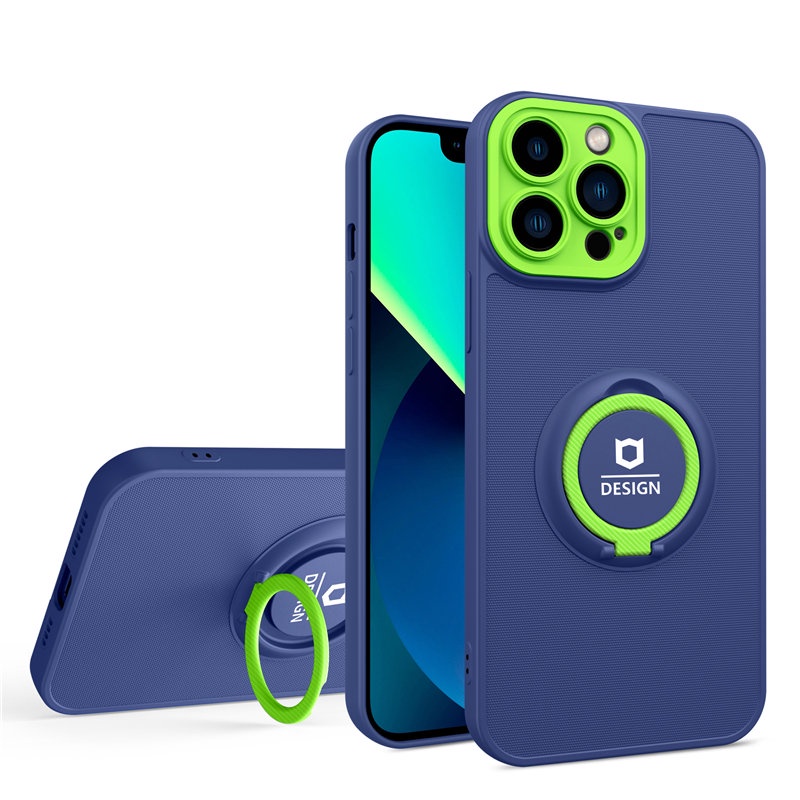 IPHONE Tempat Cincin Magnetik Phone Case Untuk Iphone11 12 13 14 Pro Max7 8 14 plus 11 Pro X XSMAX XR Shockproof Lens Protection Armor Cover