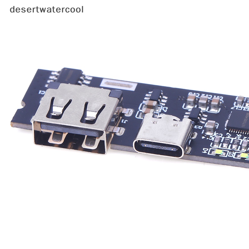 Deid PD Fast Charge Handphone18650Modul QC3.0 Dual USB 18W Type-C DIY Papan Sirkuit Perlindungan Overcharge Dan Debit Martijn