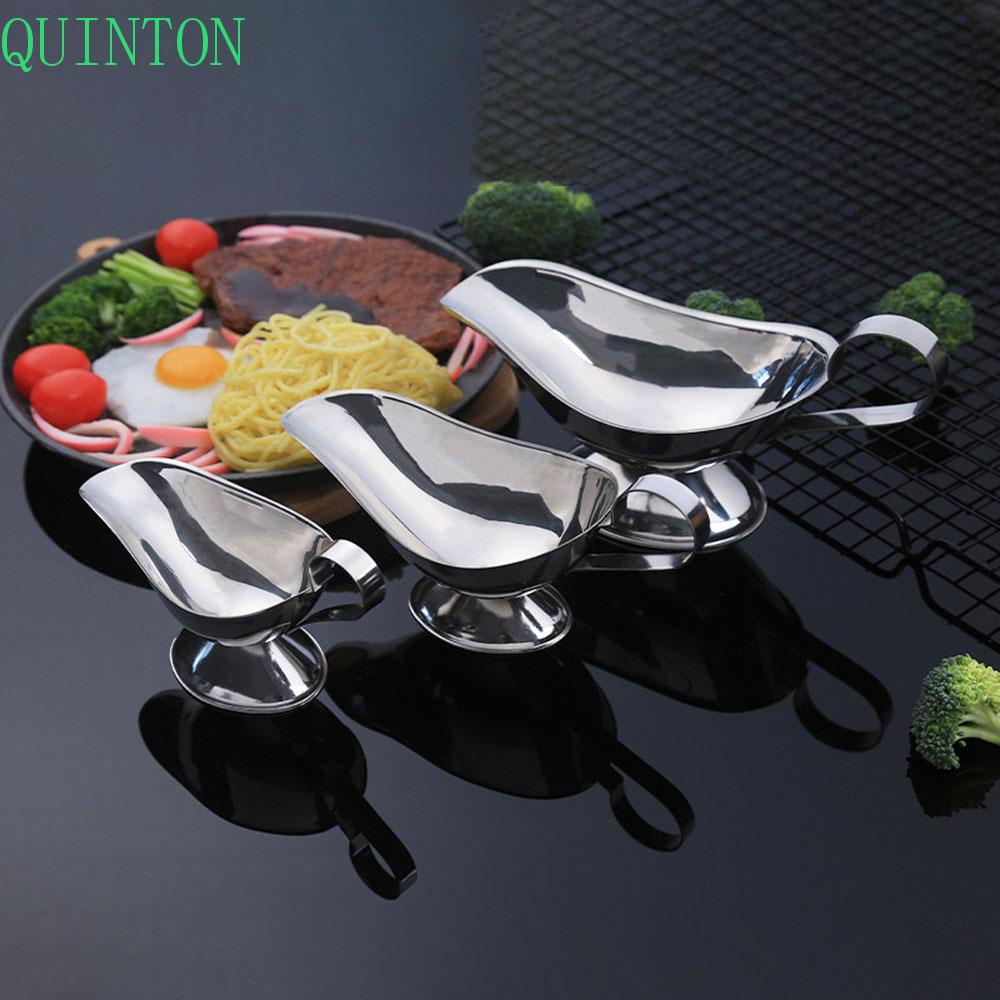 Quinton Sauce Boat Peralatan Makan Dapur Garam Kuah Bumbu Seasoning Cup