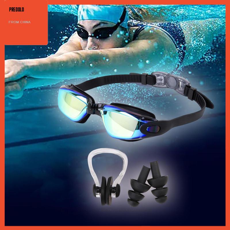 [Predolo] Kacamata Renang Pelindung Mata Anti Bocor Kacamata Renang Anti Kabut Swimming Goggles