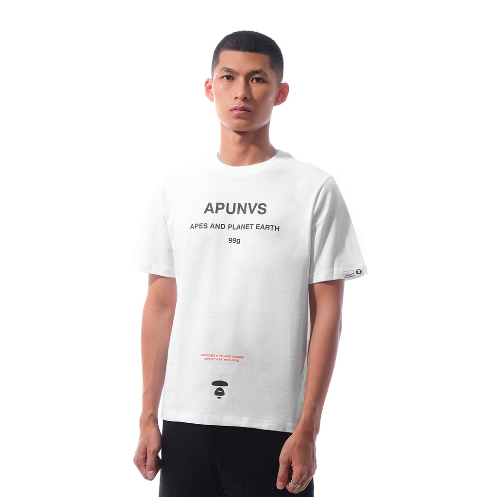 Aape by A Bathing Ape Apunvs Text T-Shirt