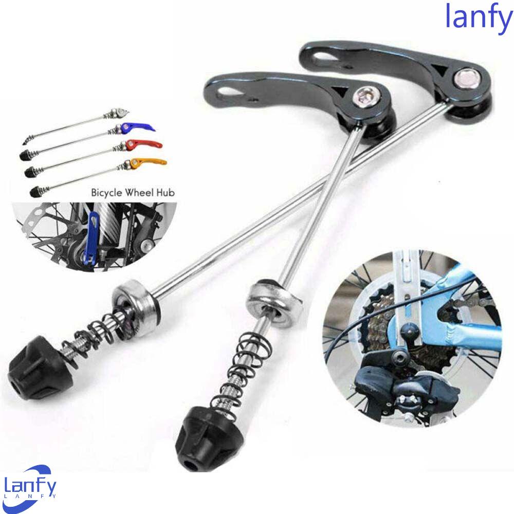 Lanfy Sepeda Tusuk Sate Bersepeda Ultralight Batang Roda Tuas Klip Baut Cepat-release Aluminium alloy Tusuk Sate Sepeda