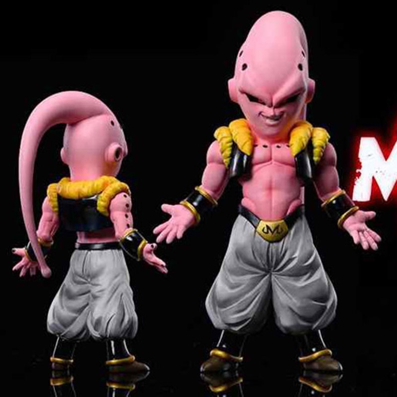 Dragon Ball Gk LG Q Versi Wcf Saab Tianjin Padi Gohan Kurin Majin Buu Figure Model Ornamen Peripheral Collection Mainan