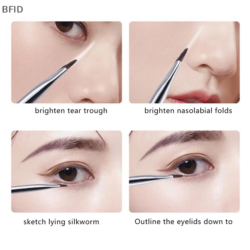 [BFID] Upgrade Blade Eyeliner Brush Sikat Alis Datar Sudut Sangat Tipis Halus Di Bawah [ID]