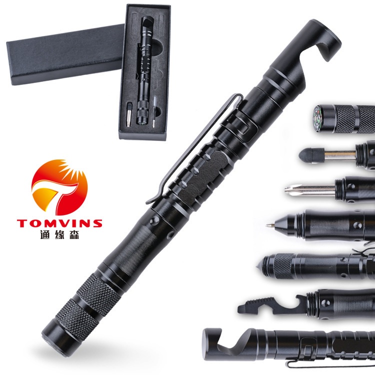 AKN88 - TOMVINS P11 - 11-in-1 Tactical Multifunction Outdoor Survival Tools