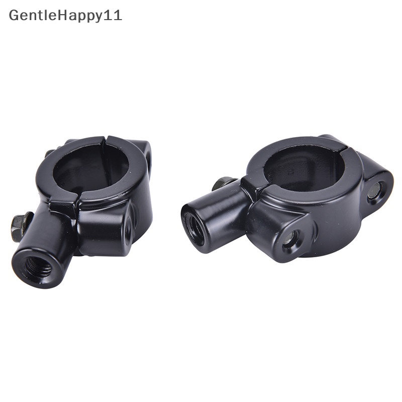 Gentlehappy Stang Spion Motor Dudukan Holder Adaptor Penjepit Hot Hot Penahan Dudukan Spion Stang Spion Motor Adapter Clamp New Spion Motor Tangan