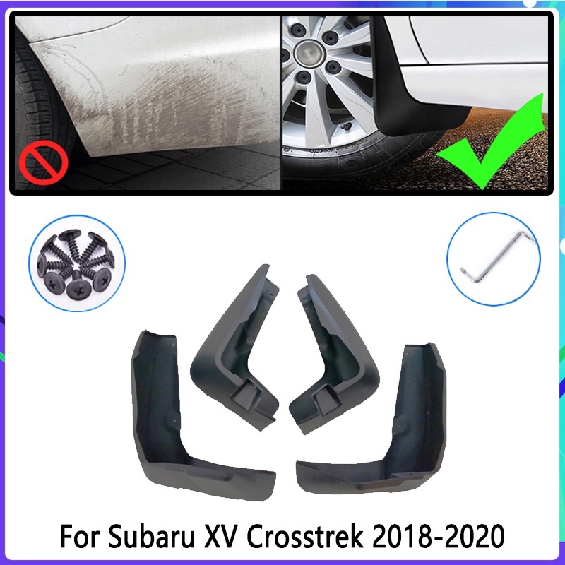 4pcs Flaps Lumpur Mobil Untuk Subaru XV Crosstrek 20182019 2020 Mudguard Splash Guard Fender Mudflaps Aksesoris Mobil