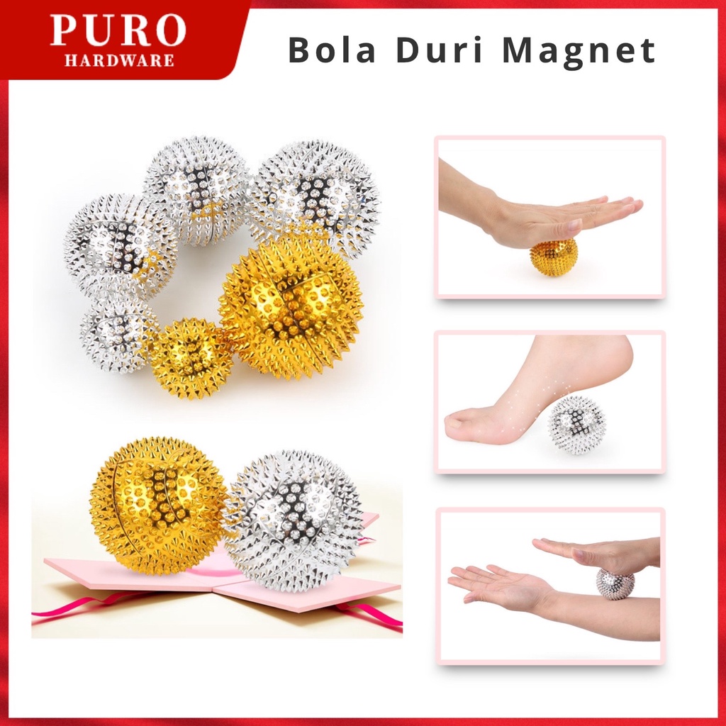 Bola Duri Magnet Pijat Terapi Kesehatan / Bola Akubuntue Untuk Pemulihan Stroke