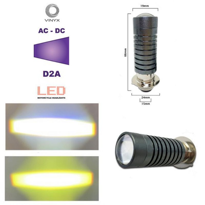 #CRC# # Lampu Depan Led H6 laser lampu led terang Bohlam Lampu kaki 1 Universal Motor Bebek & Matic 