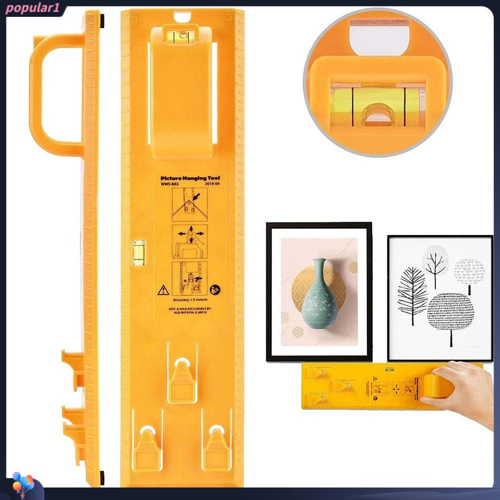 POPULAR Populer Bingkai Foto Tingkat Penggaris Multifungsi Dinding Penanda Foto Gantung Gambar Tools Picture Hanging Kit