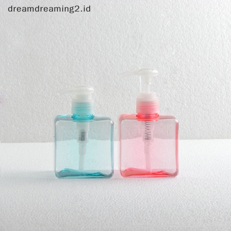 (drea) Botol Pump Kosong Plastik Dispenser 250ml Botol Shampo Cair Isi Ulang //