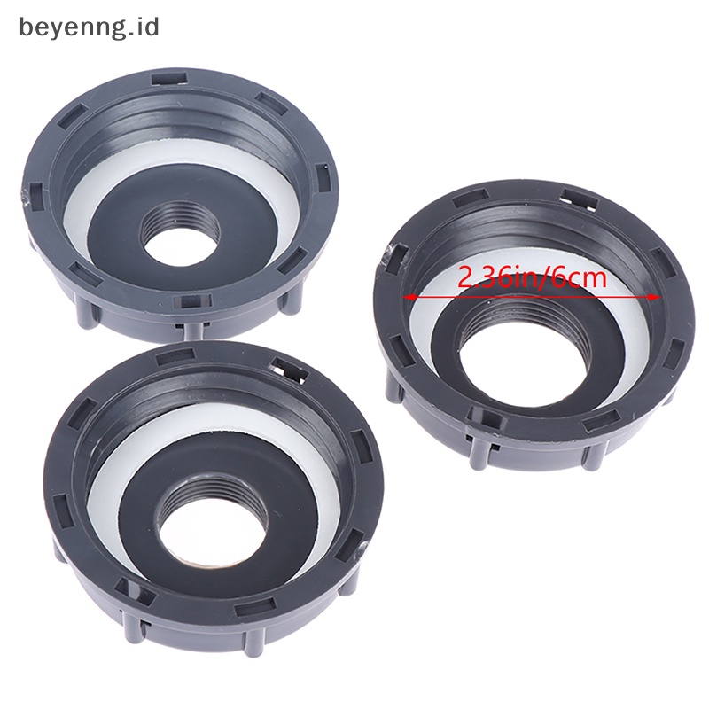 Beyen IBC fitgs S60X6 Tutup Drat Kasar Ke1/2&quot; 3/4&quot; 1&quot; Adapter Connector ID