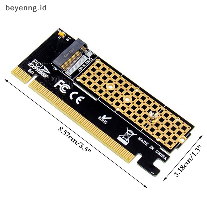 Beyen m.2 to PCIE x16 Adapter Card Pci-e to m.2 Converter Adapter NVMe SSD Adapter ID