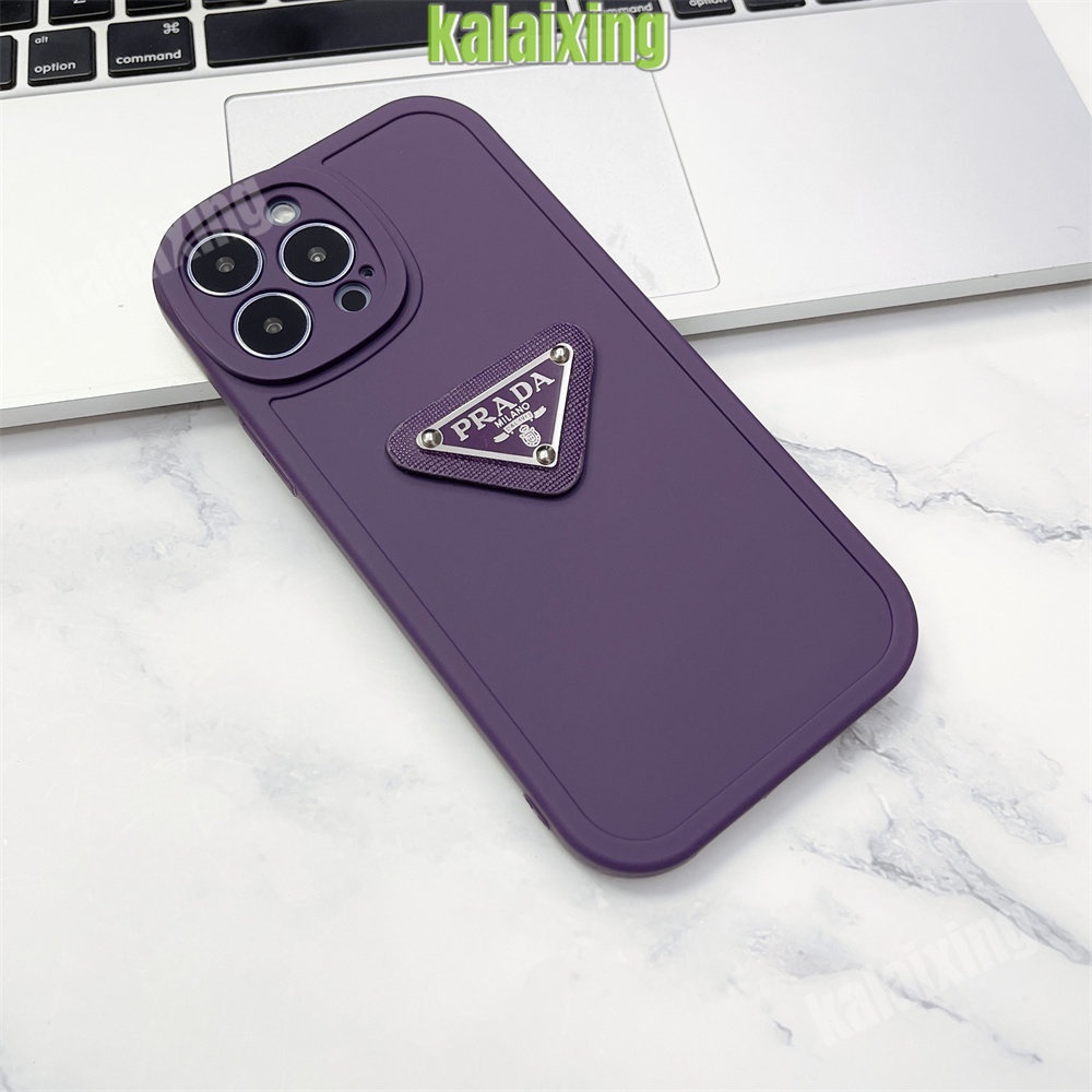 Casing Silikon Desain Kamera Lucu Untuk iPhone 14 Pro Max 13Pro 12 Pro Max 11x Xs Max XR 7Plus 8Plus 3D Prada Case Soft Back Cover