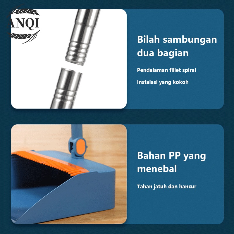 ANQI 1888 Set Sapu Pembersih Dan Pengki / Sapu lantai rumah VS-901