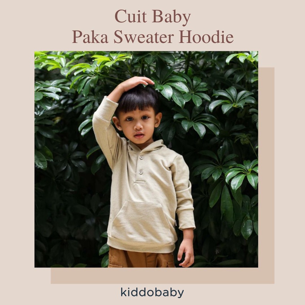 Cuit Baby Paka Sweater Hoodie | Jaket Anak