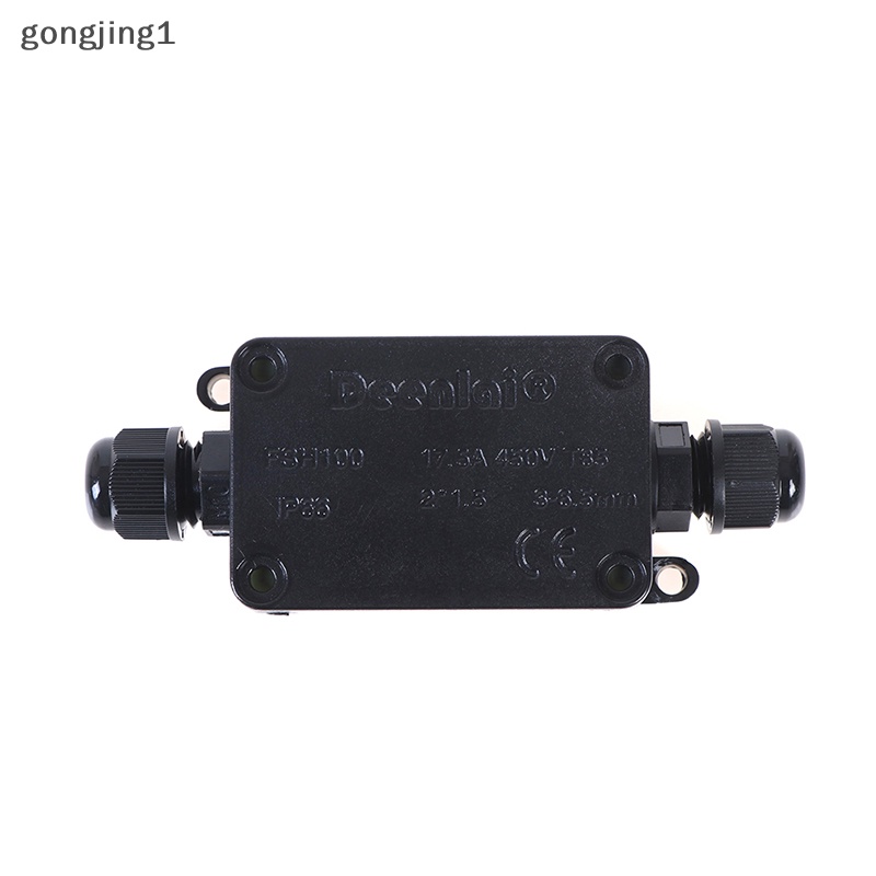 Ggg 2Way IP66 Konektor Kabel Outdoor Waterproof Junction Box Dengan Terminal 450V ID