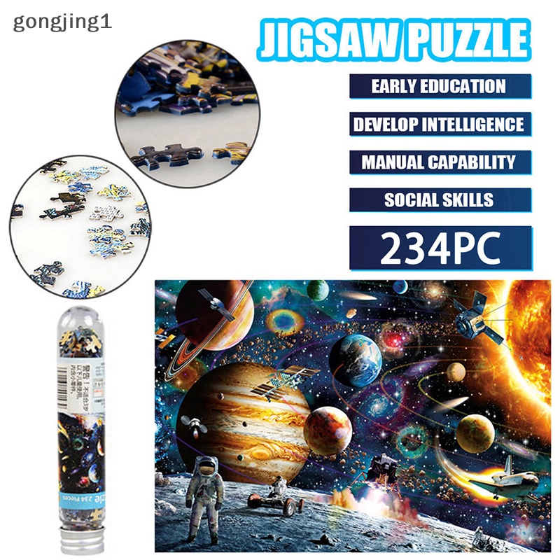 Ggg 234biji Mainan Edukasi Puzzle Pemandangan Atau Dewasa Mainan Puzzle Anak ID