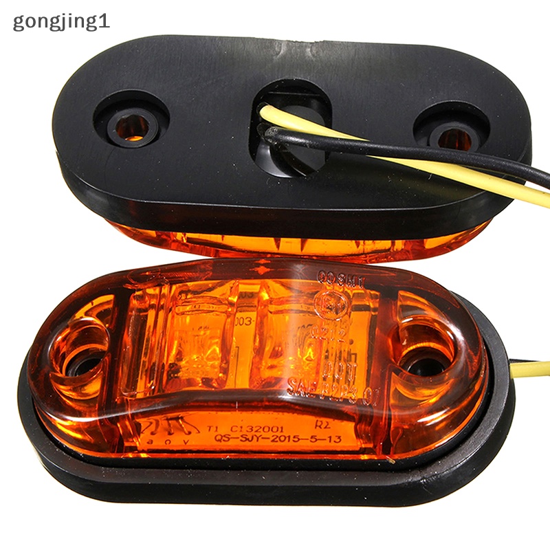 Ggg Warning Light LED Diode Light Oval Lampu LED Penanda Samping 12V 24V Truck Accessorie ID