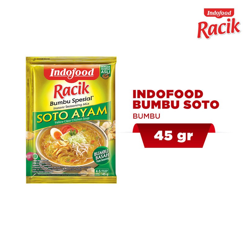 

FCW Jakbar - Bumbu Masak Instan Soto Ayam Indofood 50 Gram