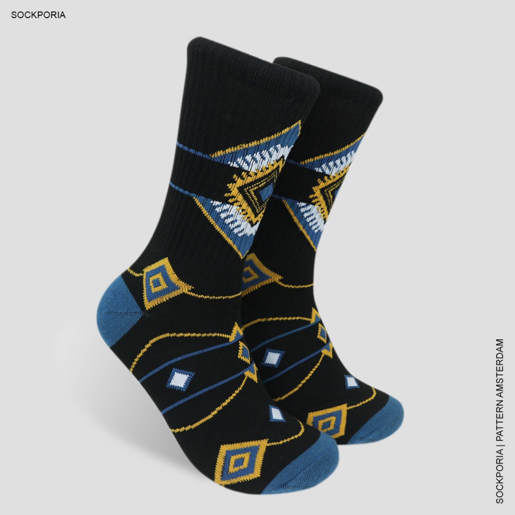 Kaos kaki Motif Tribal - AMSTERDAM