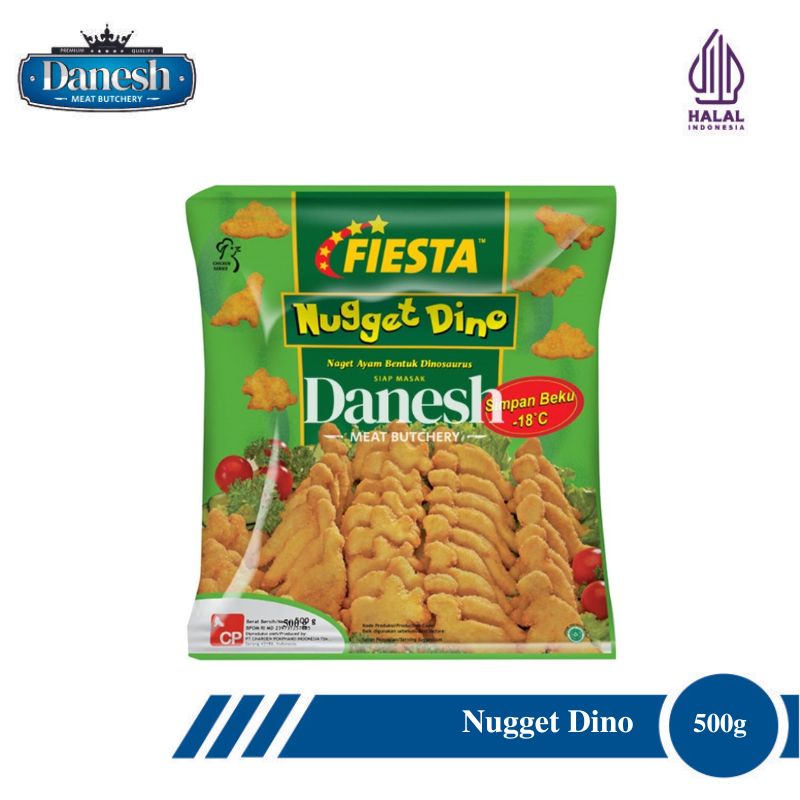 Fiesta Chicken Nugget Dinno Makanan Olahan Instan Frozzen Food Termurah By Daneshmeat_butchery