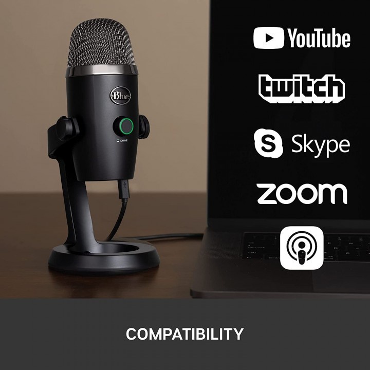 BLUE Microphones Yeti NANO - Premium USB Microphone - All Black