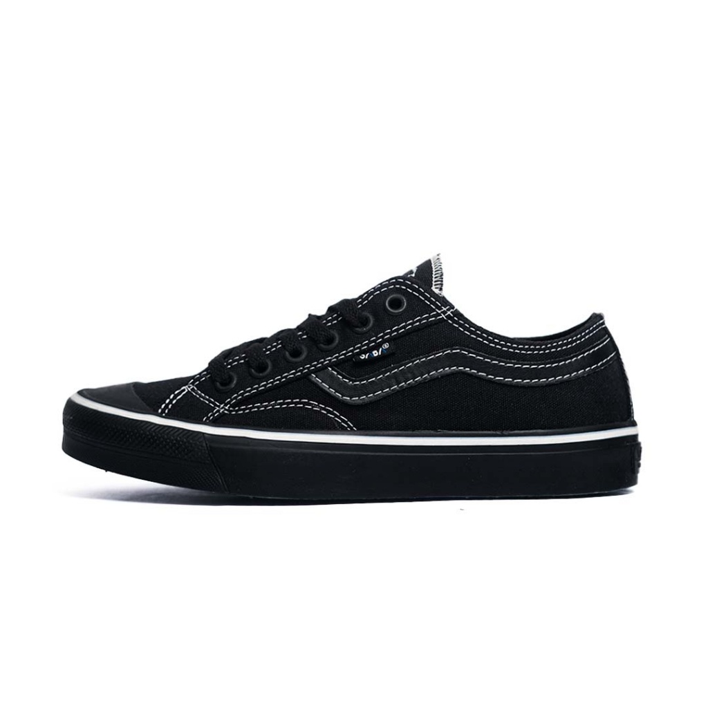 SABA Veloz Low Black Cookies - Sepatu Sneakers Casual Pria Wanita